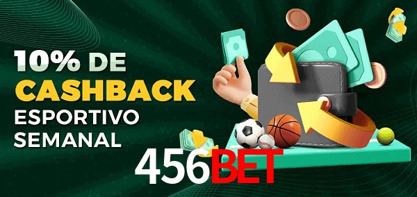 10% de bônus de cashback na 456bet